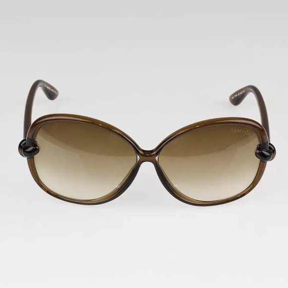 Tom Ford Brown Gradient Ingrid Sunglasses TF163 - Picture 10 of 10